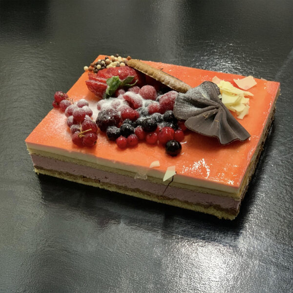 Croustillant fruits rouges spéculos