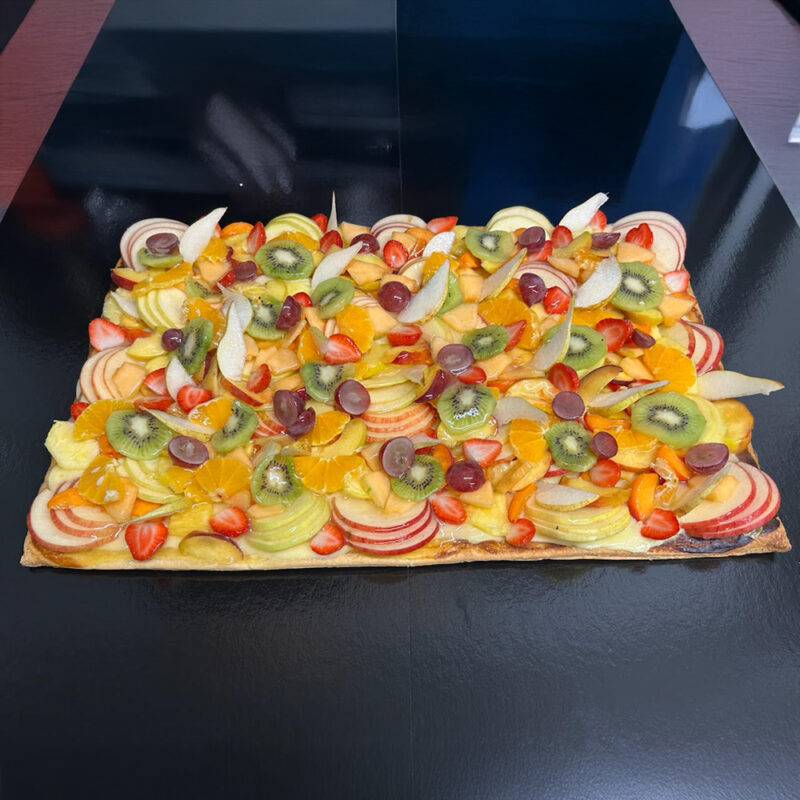 Plaques de tartes fruits